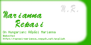 marianna repasi business card
